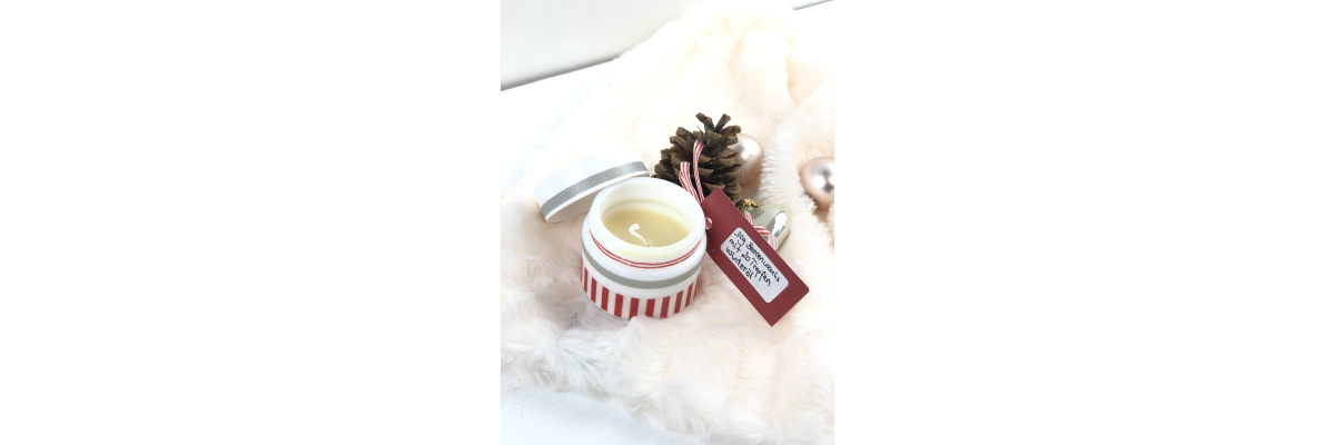 DIY Kerzen im Opalglastiegel - 