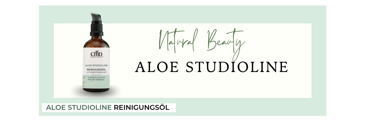 Aloe Studioline Reinigungsöl - Aloe Vera Gesichtsreinigung 