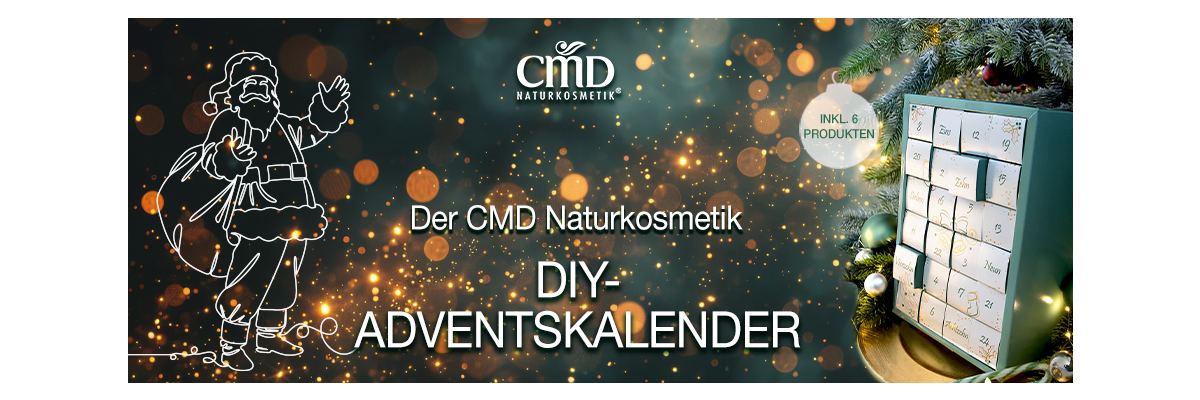 DIY Adventskalender von CMD Naturkosmetik – nachhaltig, liebevoll, einzigartig  - Entdecke den CMD Naturkosmetik DIY Adventskalender 