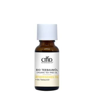 Teebaumöl aus kontrolliert biologischem Anbau - mit Tropfeinsatz - 20 ml