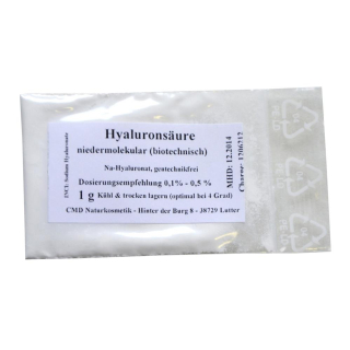 Hyaluronsäure niedermolekular (biotechnisch) mit...